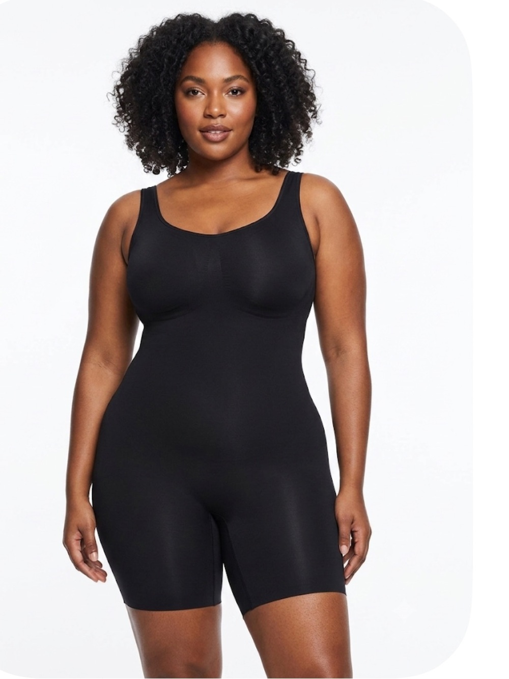 YITTY Black Seamless Full-Body Shapewear Bodysuit